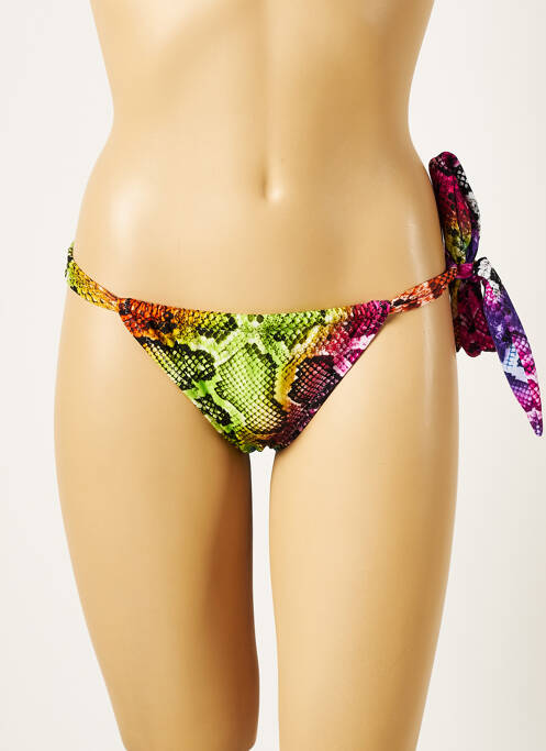 Chiloți de baie verde DISTRICT femeie