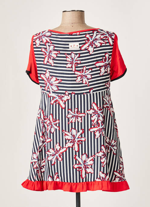 Tunică mâneci scurte roșu POUPÉE CHIC BY MERCEDES DE MIGUEL femeie