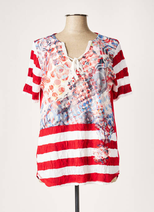 Top roșu FRANCK ANNA femeie