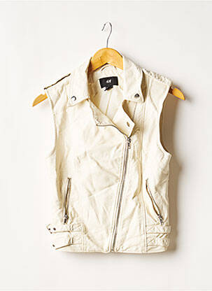 Geci din piele ecologică bej H&M femeie