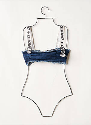 Top albastru JADED LONDON femeie