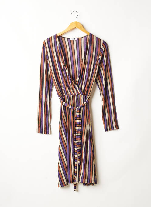 Rochie midi maro PRETTY WIRE femeie