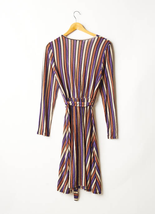 Rochie midi maro PRETTY WIRE femeie