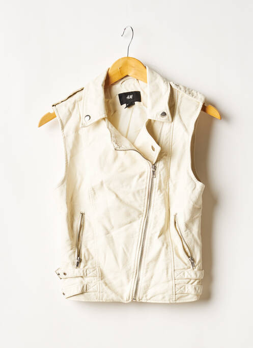 Geci din piele ecologică bej H&M femeie