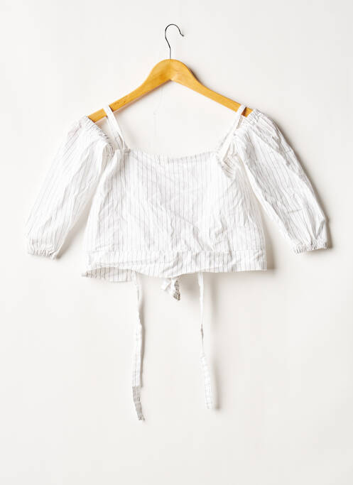 Top alb RAHRE femeie