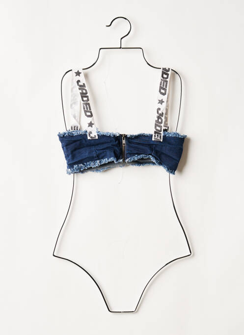 Top albastru JADED LONDON femeie