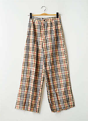 Pantalon 7/8 talie înaltă talie înaltă bej PRETTY LITTLE THING femeie