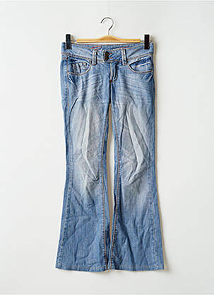 Blugi cu croială evazată albastru EDC BY ESPRIT femeie