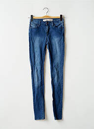 Blugi cu croială slim elasticitate mărime normală albastru DENIM CO femme