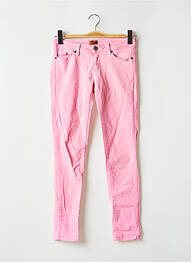 Pantalon slim talie joasă talie joasă roz HEARTLESS JEANS femme