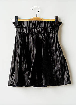 Fustă scurtă croială evazată negru DONNA X LISA femeie