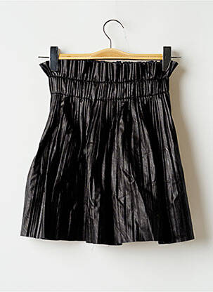 Fustă scurtă croială evazată negru DONNA X LISA femeie