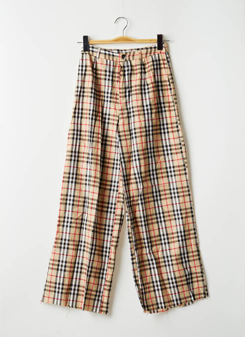 Pantalon 7/8 bej PRETTY LITTLE THING femeie