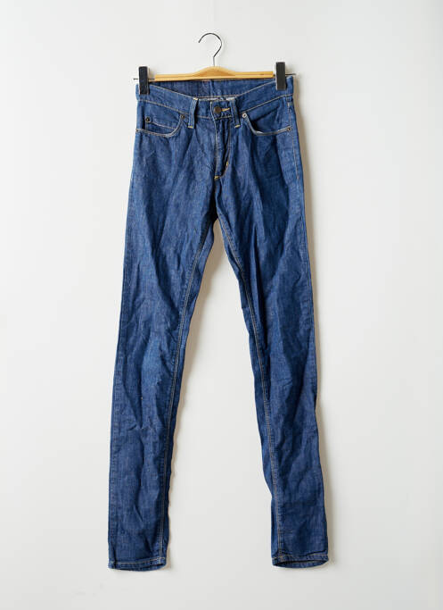 Pantalon slim albastru CHEAP MONDAY femeie