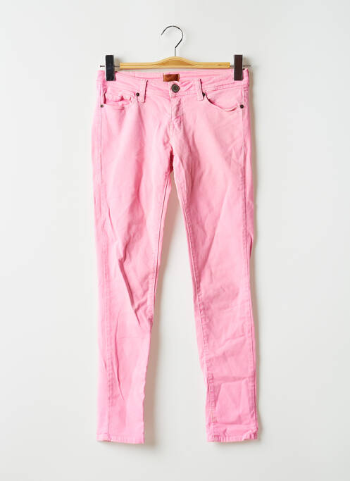 Pantalon slim roz HEARTLESS JEANS femeie