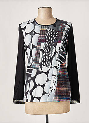 Top negru SAINT CHARLES femeie