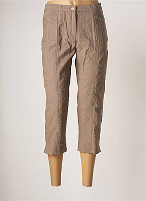 Pantalon trei sferturi maro GUY DUBOUIS femeie