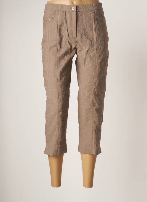 Pantalon trei sferturi maro GUY DUBOUIS femeie