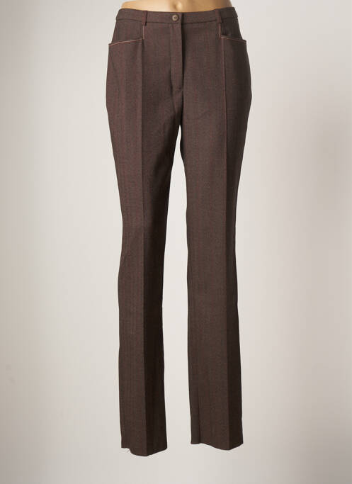 Pantalon drept maro PAUPORTÉ femeie