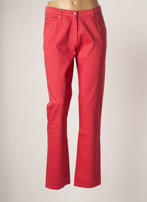 Pantalon drept roz IMPULSION femeie