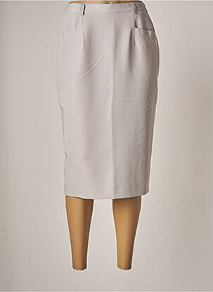 Fustă midi gri FRANCOISE F femeie