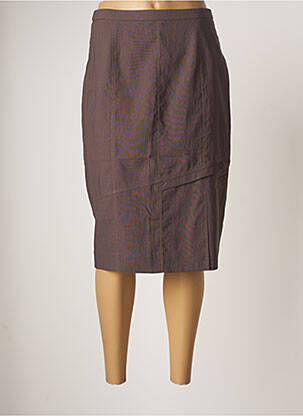 Fustă midi maro PAUPORTÉ femeie