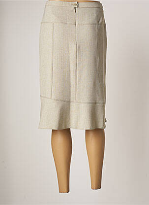 Fustă midi elasticitate verde IMPULSION femeie