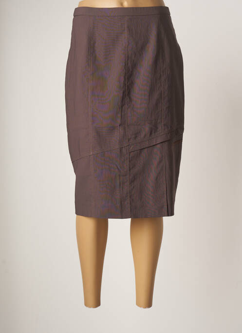 Fustă midi maro PAUPORTÉ femeie