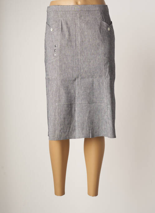 Fustă midi gri GUY DUBOUIS femeie