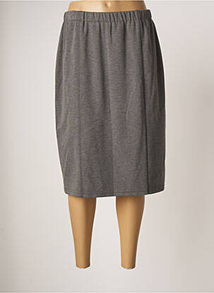 Fustă midi gri FRANCOISE F femeie