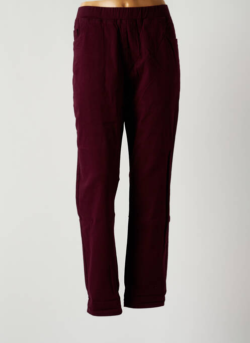 Pantalon slim violet LA FIANCEE DU MEKONG femeie