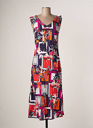 Rochie midi portocaliu LA FIANCEE DU MEKONG femeie