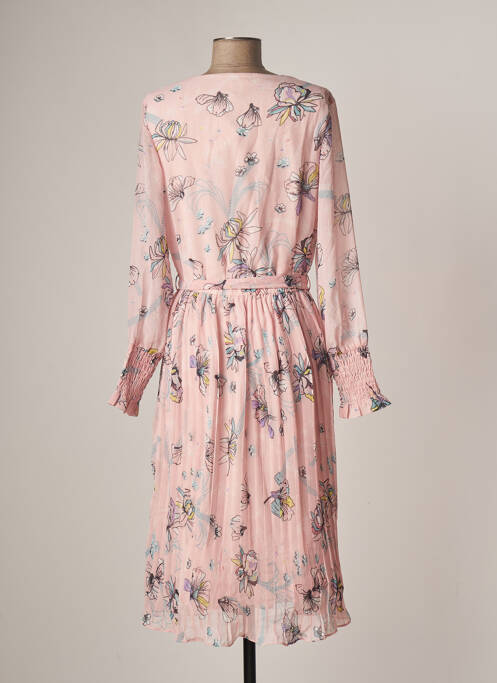 Rochie midi roz LA FIANCEE DU MEKONG femeie