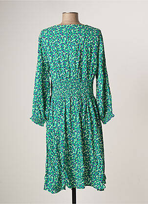 Rochie midi mâneci lungi mâneci lungi verde LA FIANCEE DU MEKONG femeie