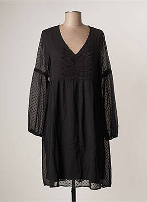 Rochie midi mâneci lungi mâneci lungi negru LA FIANCEE DU MEKONG femeie