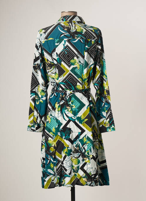 Rochie midi mâneci lungi mâneci lungi verde LA FIANCEE DU MEKONG femme