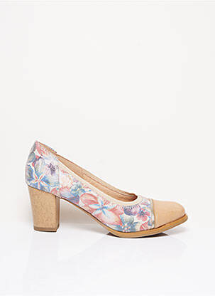 Pantofi cu toc maro SWEET femeie