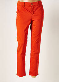 Pantalon 7/8 elasticitate portocaliu HOPPY femeie