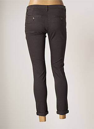 Pantalon 7/8 elasticitate talie joasă gri REIKO femeie