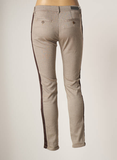 Pantalon chino maro REIKO femeie