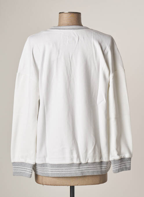 Top alb ELEVENTY femeie