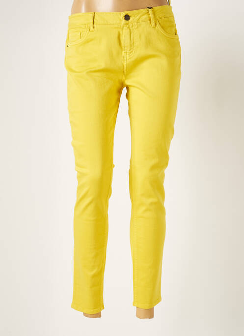 Blugi cu croială slim galben LAB DIP PARIS femeie