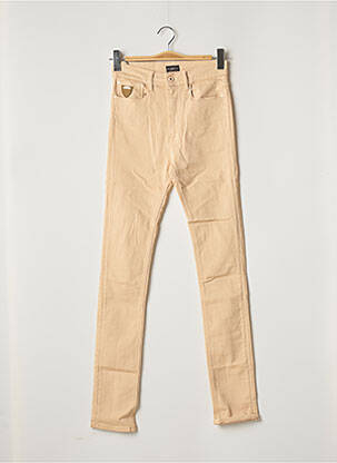 Pantalon slim bej APRIL 77 femeie