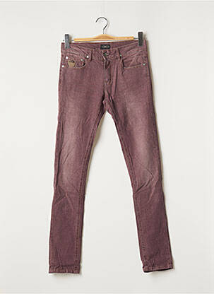 Pantalon slim violet APRIL 77 femeie