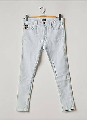 Blugi cu croială slim albastru APRIL 77 femeie