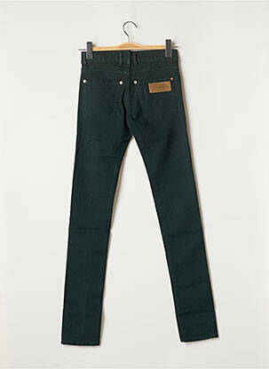 Pantalon slim conic mărime normală verde APRIL 77 femeie