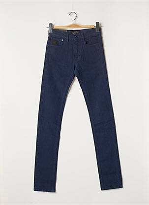 Pantalon slim conic mărime normală albastru APRIL 77 femeie