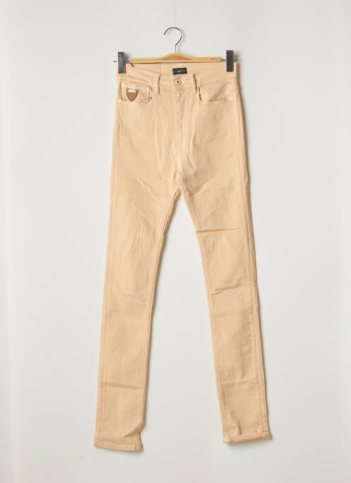 Pantalon slim bej APRIL 77 femeie