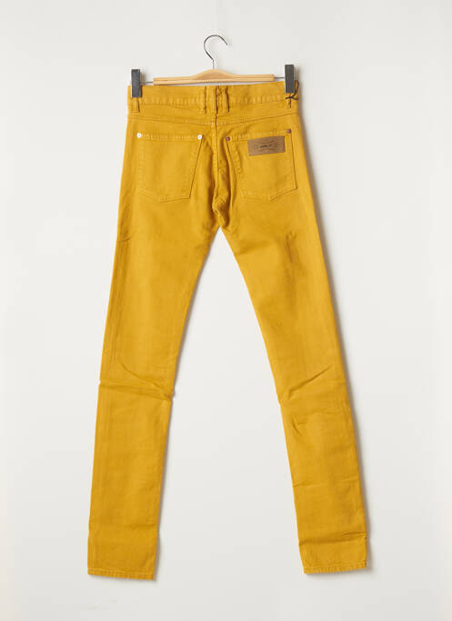 Pantalon slim galben APRIL 77 femeie
