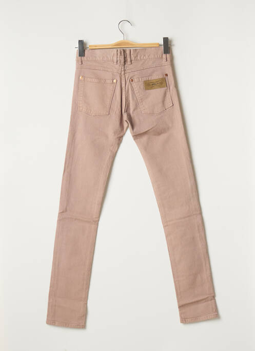 Pantalon slim roz APRIL 77 femeie